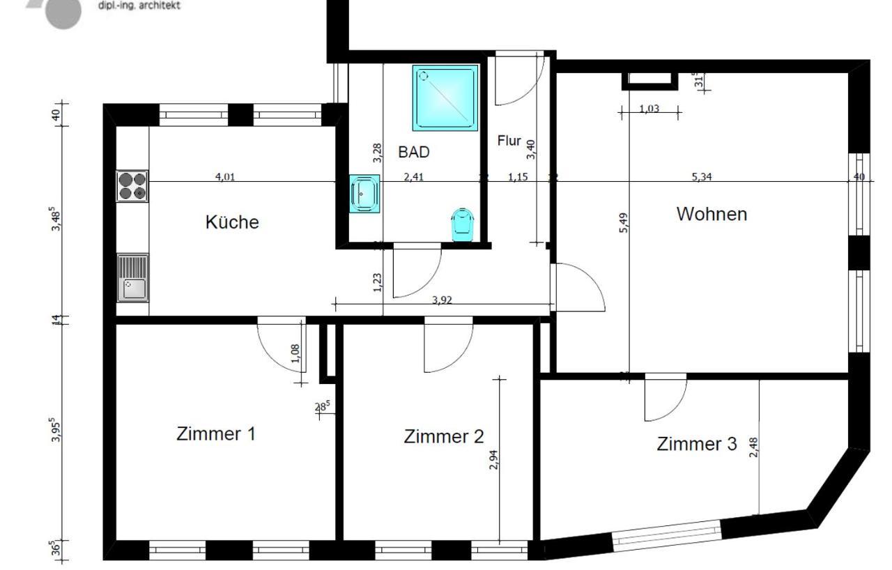 6 Personen Ferienwohnung - In Der Innenstadt ヴィルヘルムスハーフェン エクステリア 写真
